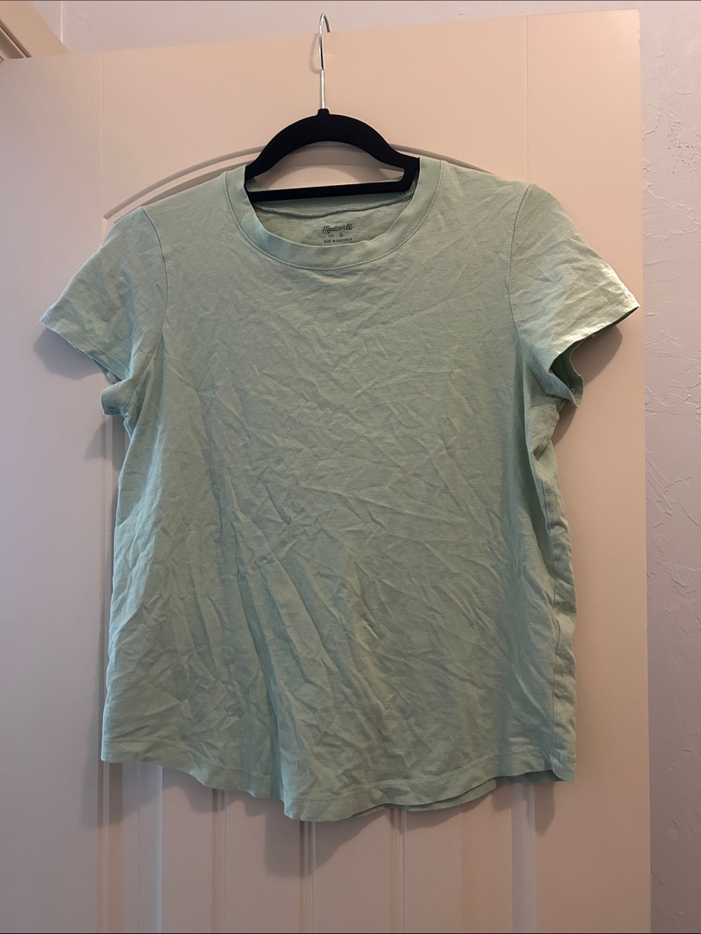 Madewell Everyday Crew Neck Tee - Mint Green